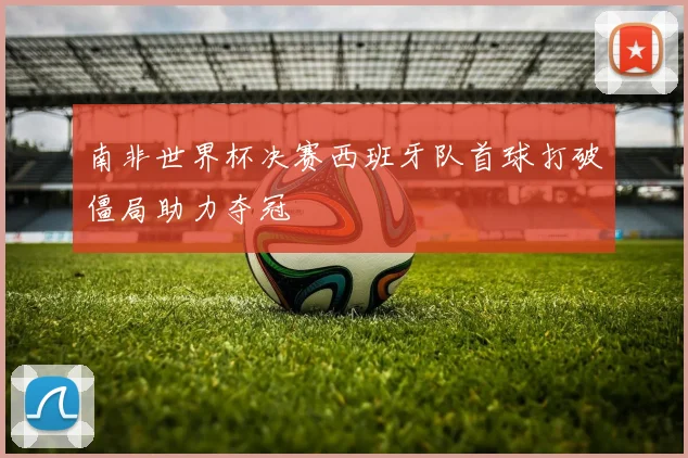 南非世界杯决赛西班牙队首球打破僵局助力夺冠